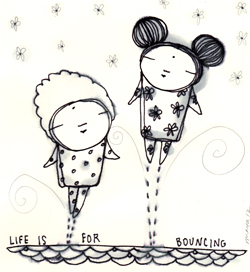 Life is for Bouncing by Maya Gonzalez